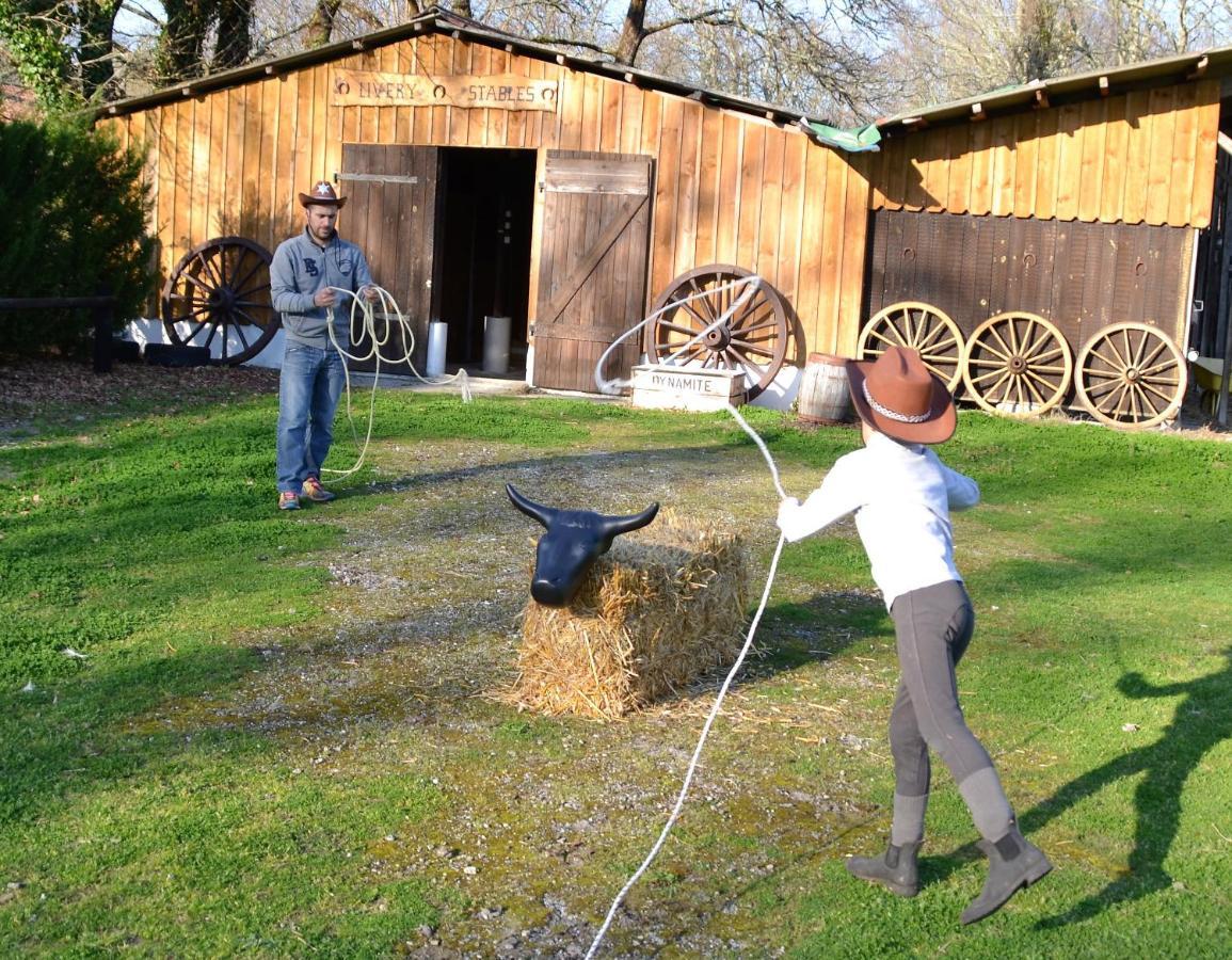 Saint-Paul-en-Born Le Ranch Amadeus Bed & Breakfast エクステリア 写真